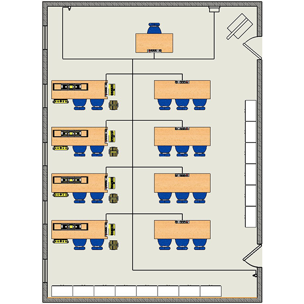 Safe Power Distribution in the laboratory