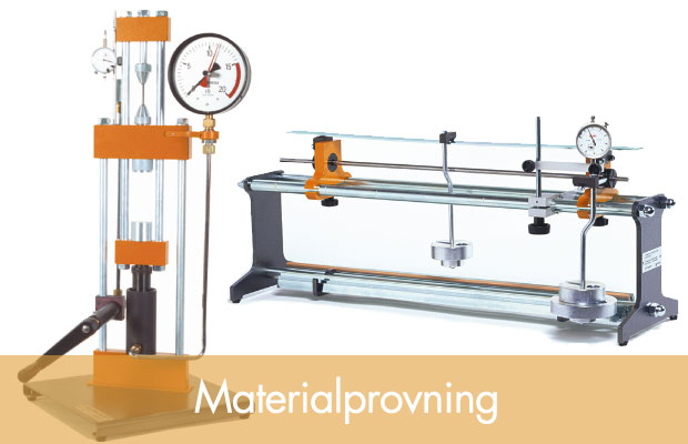 Materialprovning MT-3005 och MT-3017 twist och bend - teknisk utbildningsutrustning